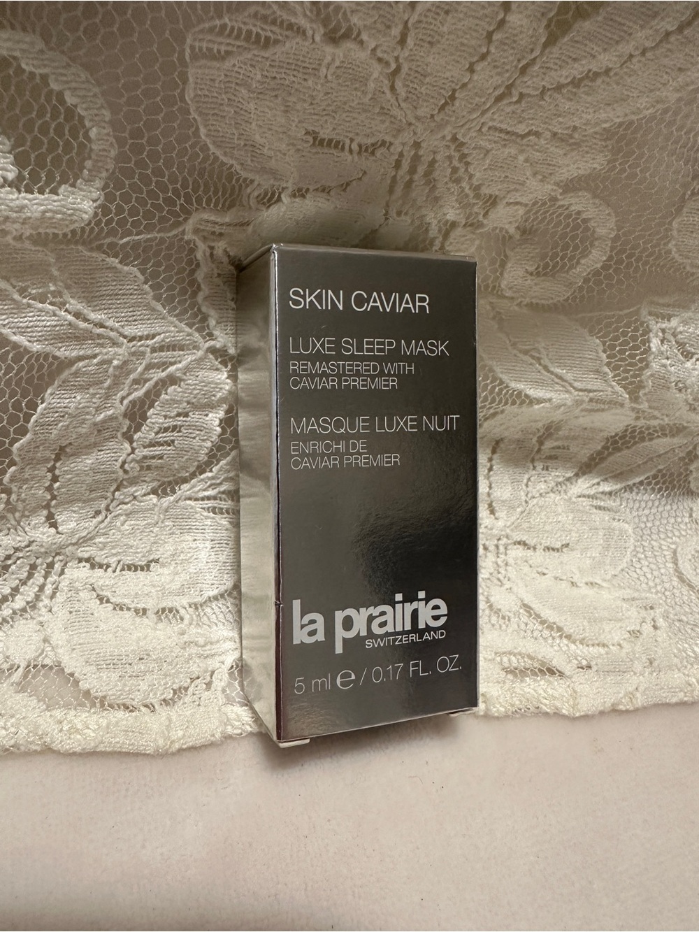 LA PRAIRIE SKIN CAVIAR LUXE SLEEP MASK / MASQUE LUXE NUIT 5ml Sample